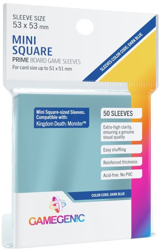 Gamegenic Prime Board Game Sleeves -Mini Square-Sized/Kingdom Death Mo –  Stone Monkey