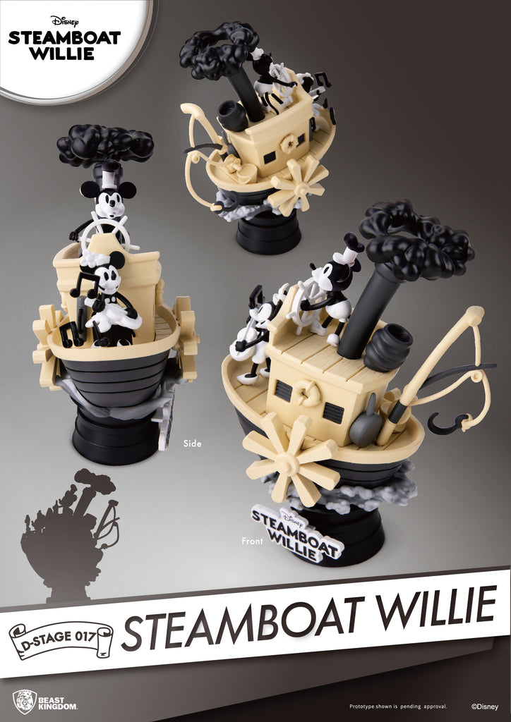 Disney Steamboat Willie Mickey Mouse Figurine