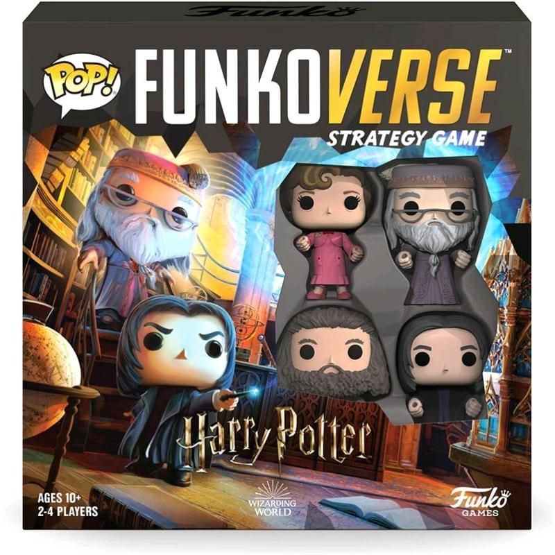 Funkoverse -  Harry Potter 102 4 -Pack Expandalone Strategy Board Game