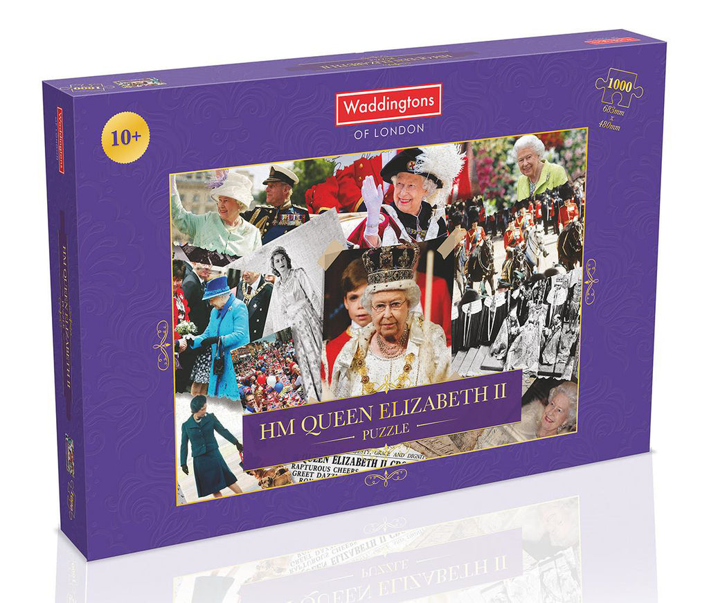 HM Queen Elizabeth II Montage Puzzle 1,000 pieces