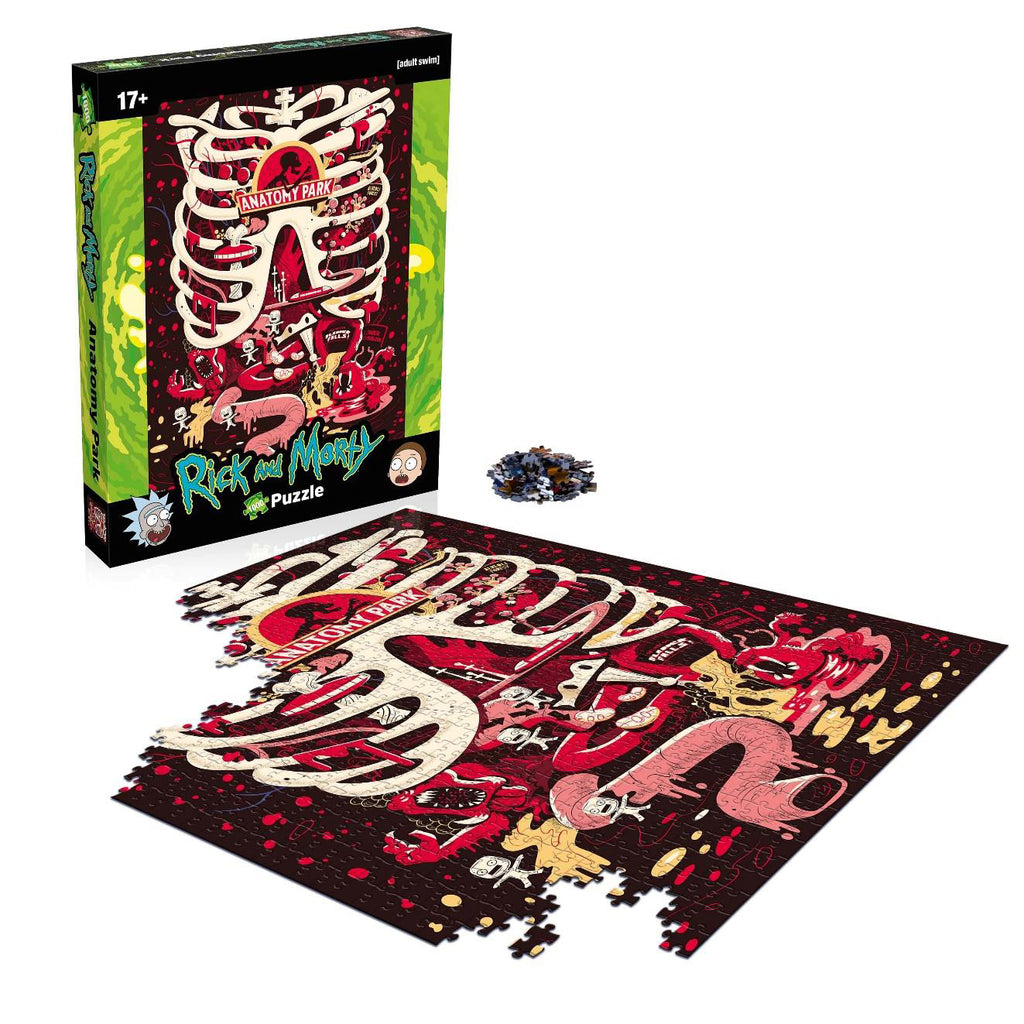 Rick and Morty Anatomy Park Puzzle 1,000 pieces