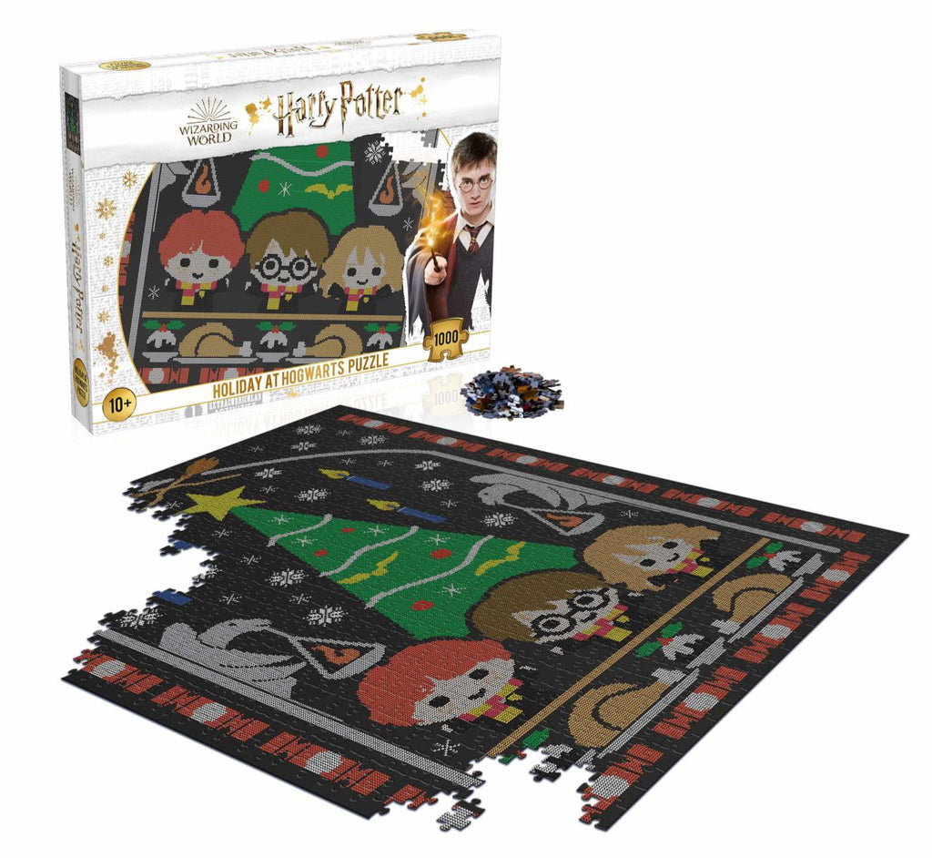 Harry Potter Puzzle Holiday At Hogwarts 1000 Piece