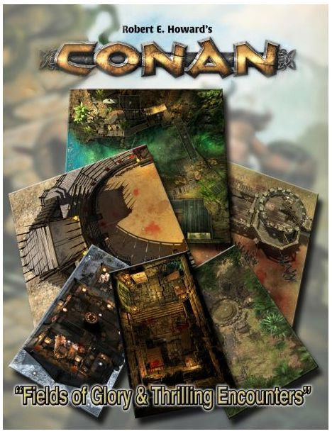 Conan RPG - Fields of Glory and Thrilling Encounters Geo Tile Set