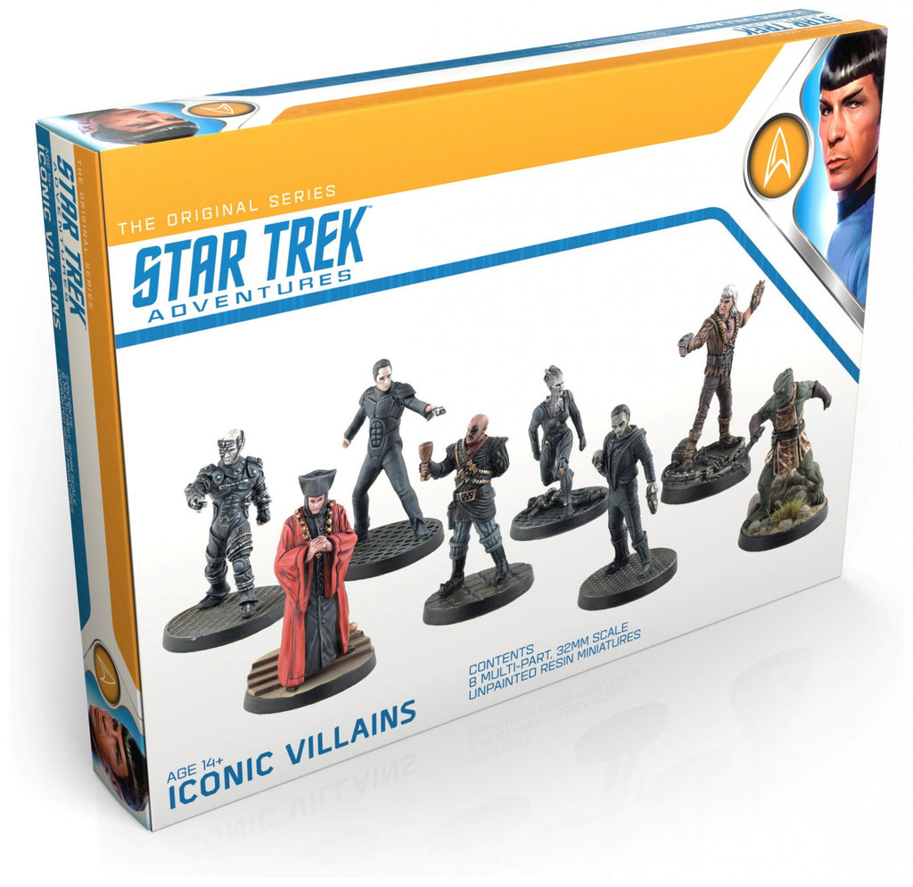 Star Trek Adventures RPG - Iconic Villains Minis Box