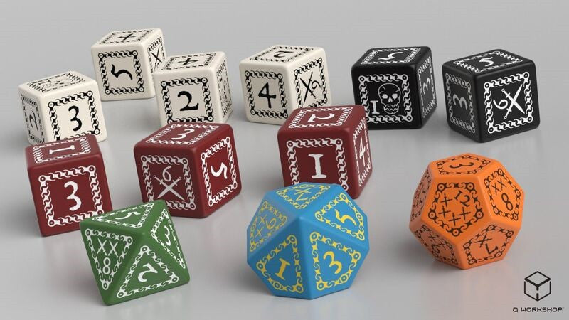 Forbidden Lands RPG - Custom Dice