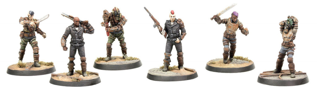 Fallout Wasteland Warfare - Raiders: Scavvers and Psychocs