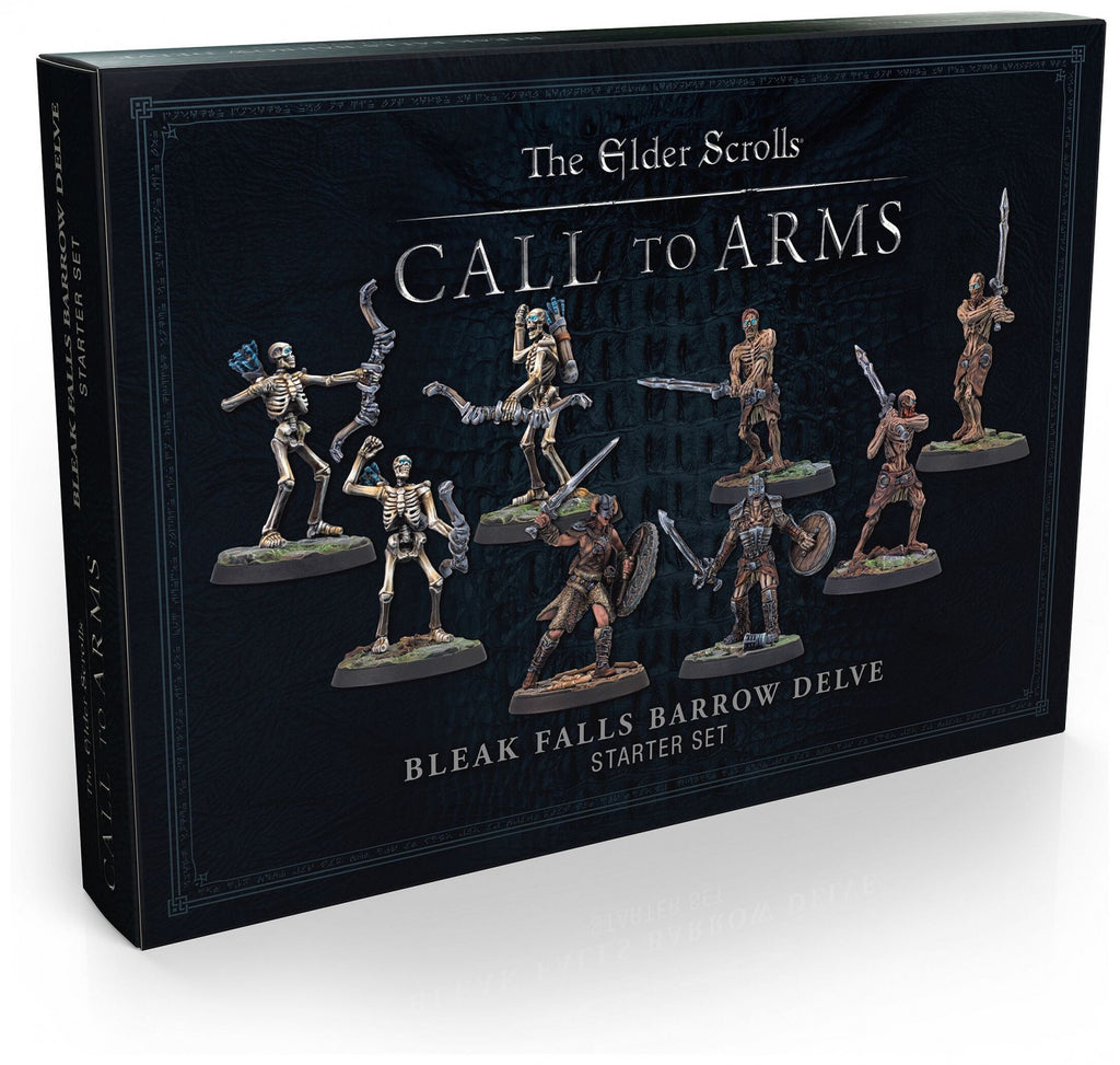 Elder Scrolls Call To Arms - Bleak Falls Barrow Plastic Delve Set