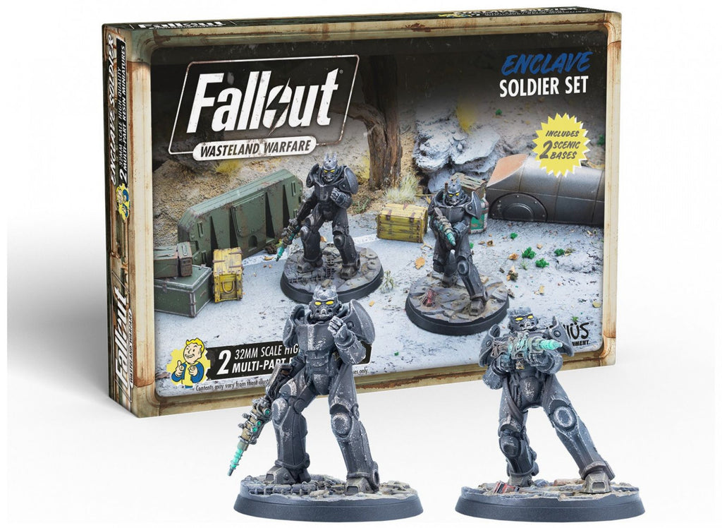 Fallout Wasteland Warfare - Enclave Soldier Set