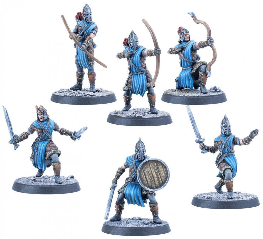 Elder Scrolls Call to Arms - Stormcloak Skirmishers Resin Collectors Set