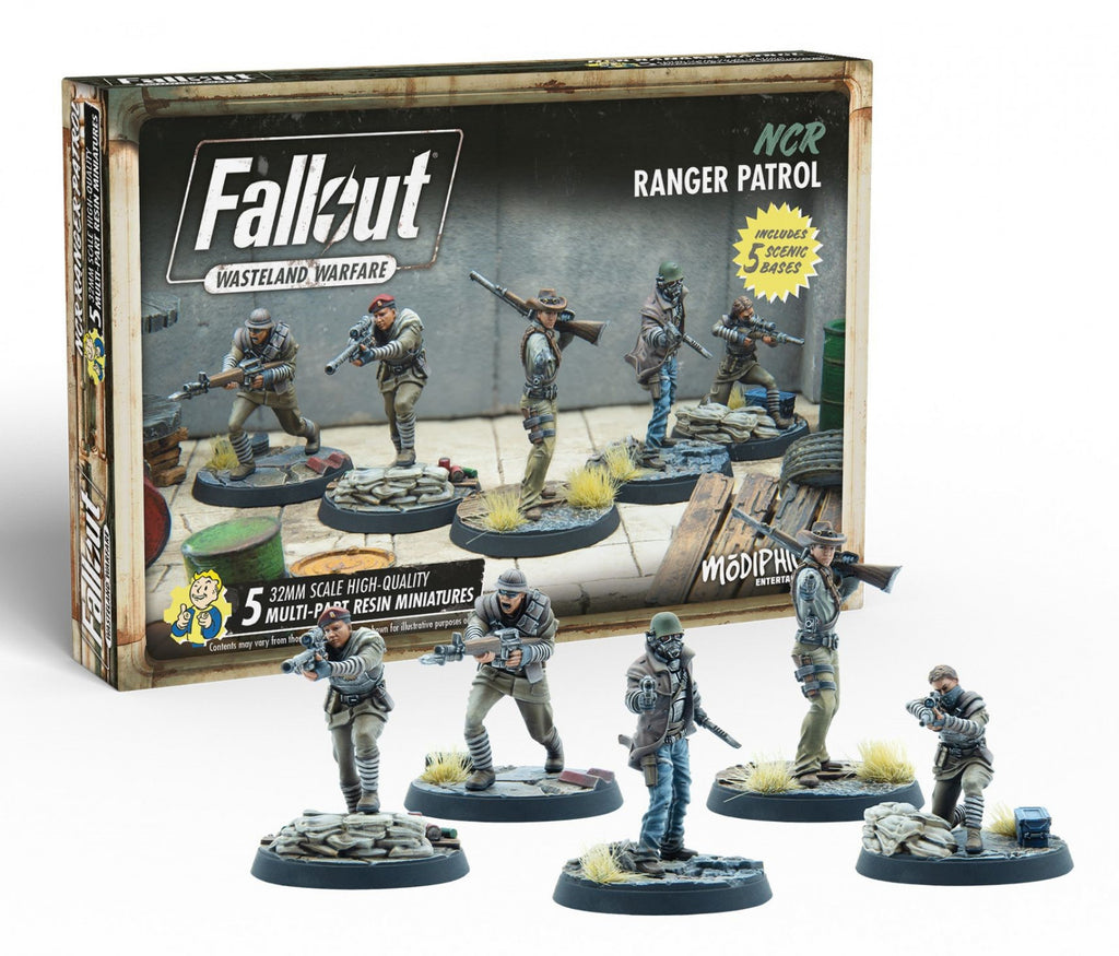 Fallout Wasteland Warfare - NCR Ranger Patrol