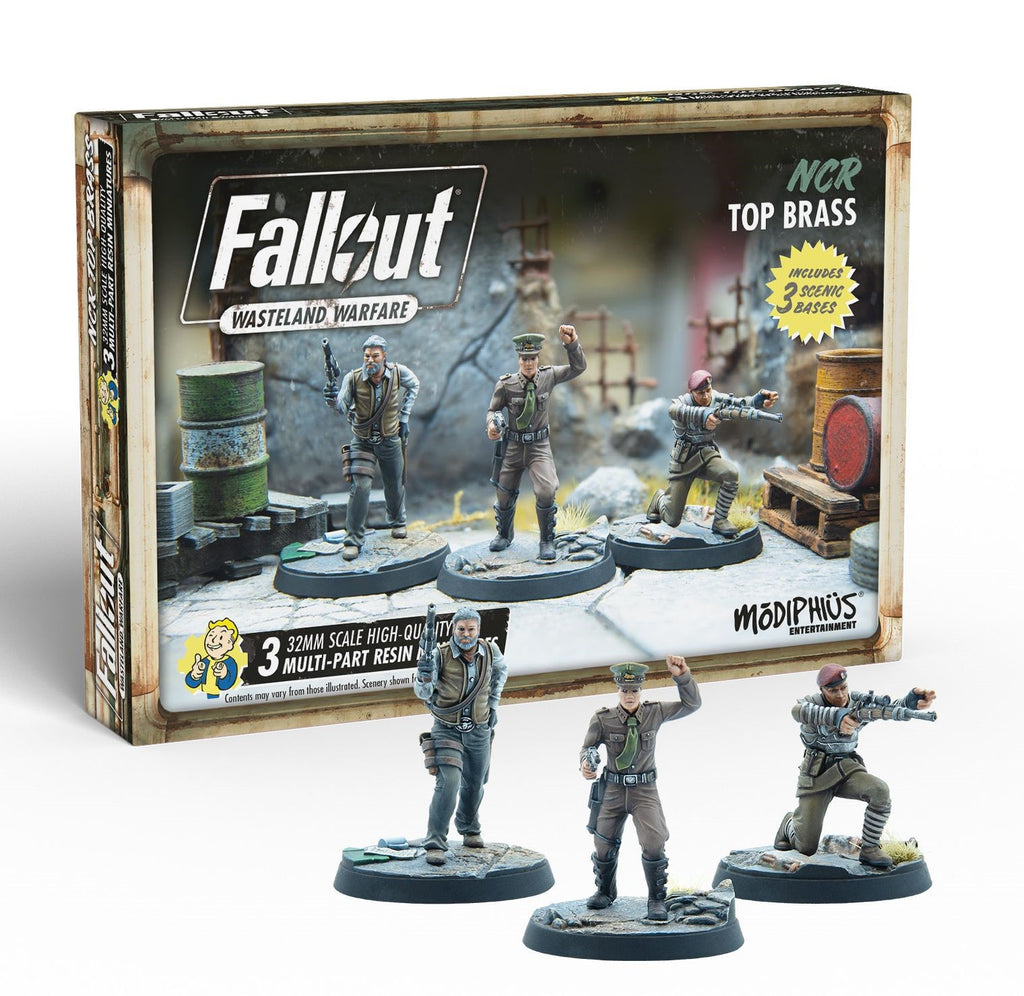 Fallout Wasteland Warfare - NCR Top Brass