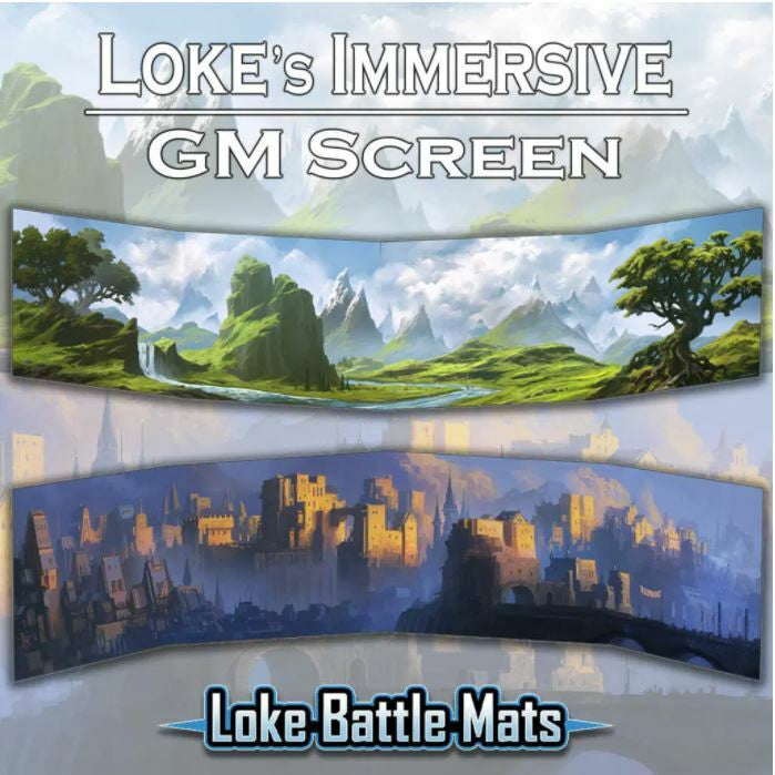 Lokes Immersive RPG GM Screen