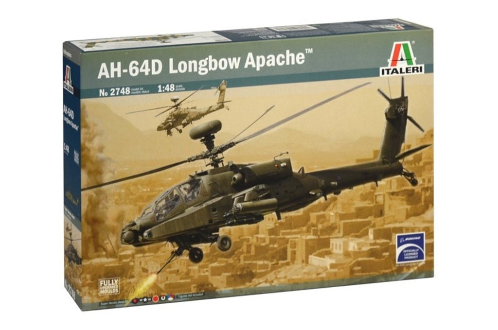 Italeri 1/48 AH-64D Longbow Apache - 2748