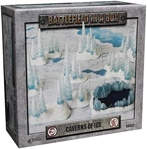 Battlefield in a Box - D&D Caverns of Ice Terrain