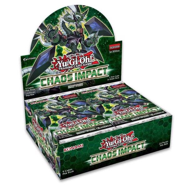 Yugioh - Chaos Impact Booster Display