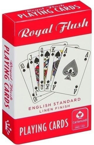 Playing Cards Royal Flush (Red)