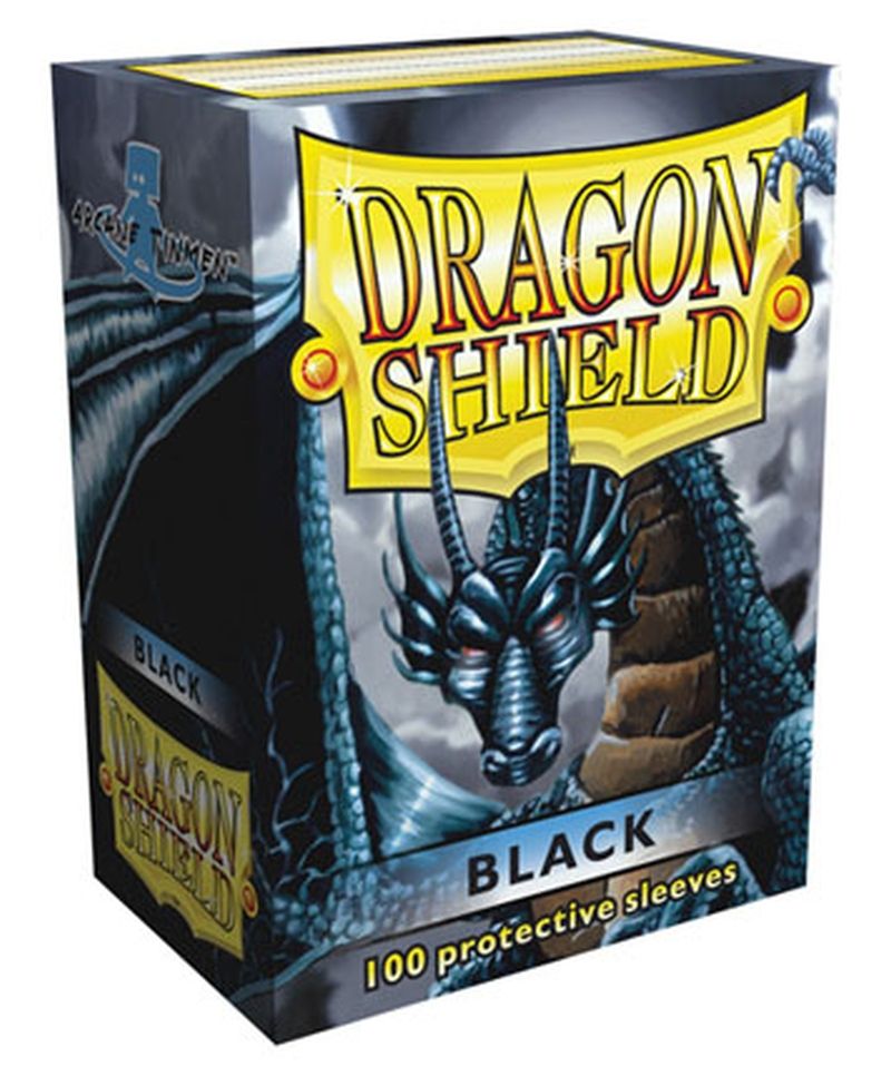 Dragon Shield - Sleeves - Box 100 - Black