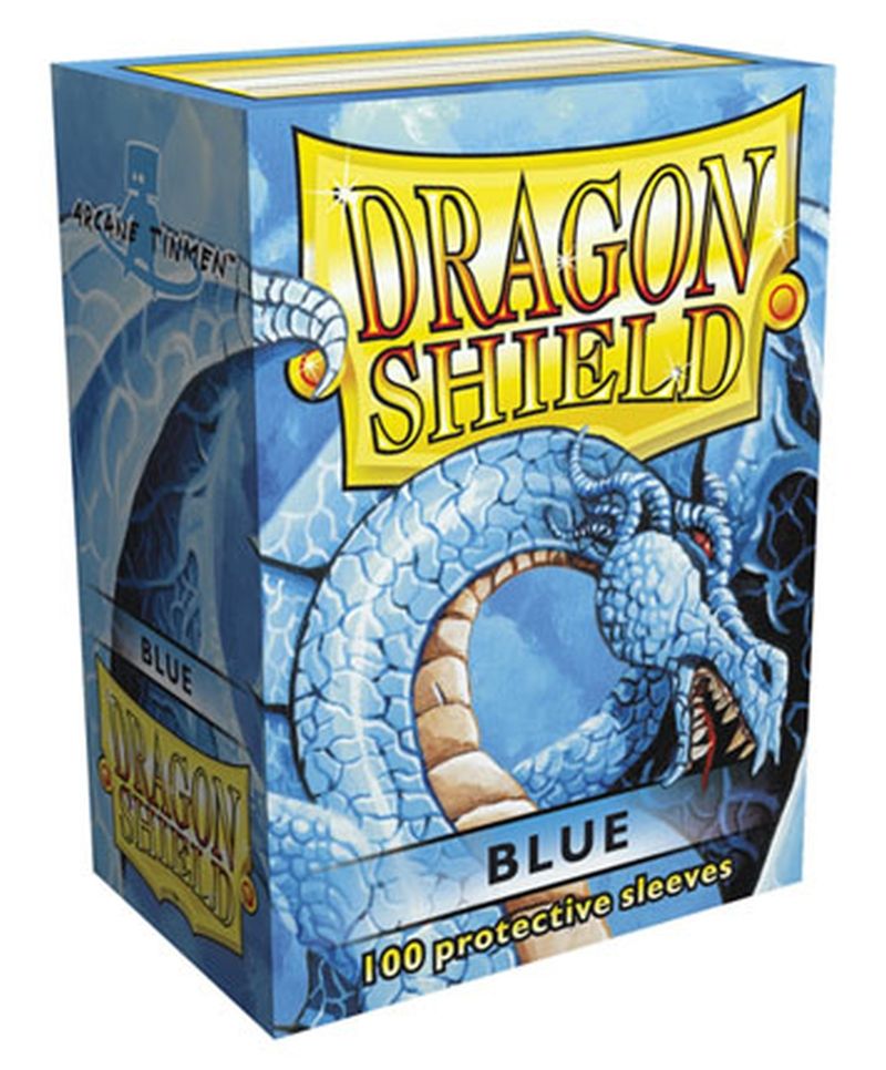 Dragon Shield - Sleeves - Box 100 - Blue