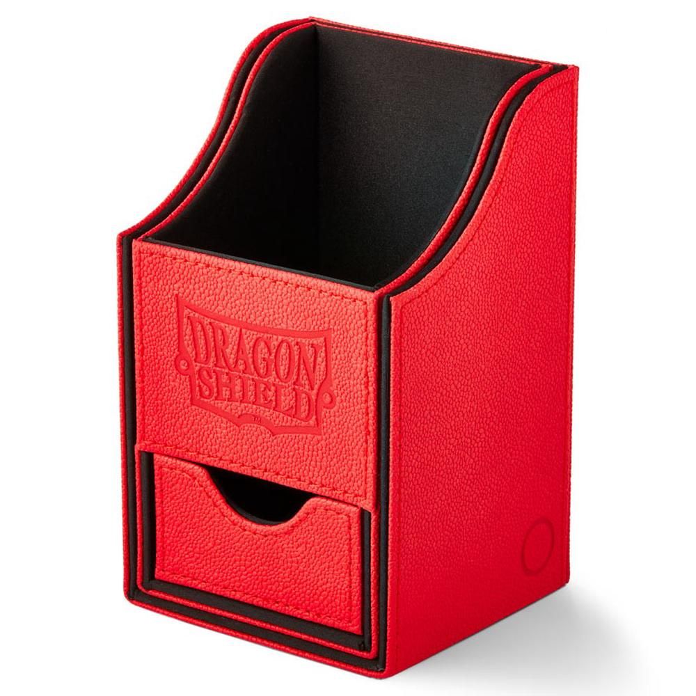 Dragon Shield - Deck Box - Nest Plus - Light Red/Black