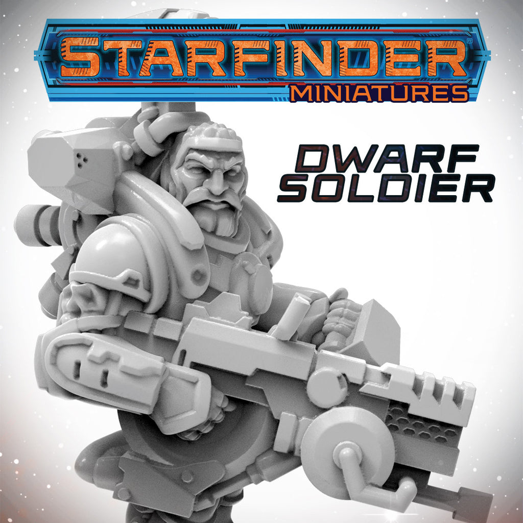 Archon Studio Starfinder Dwarf Soldier