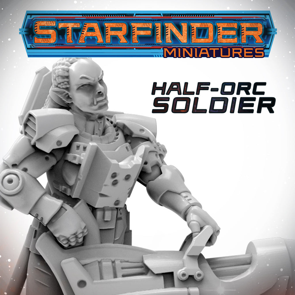 Archon Studio Starfinder Half Orc Soldier
