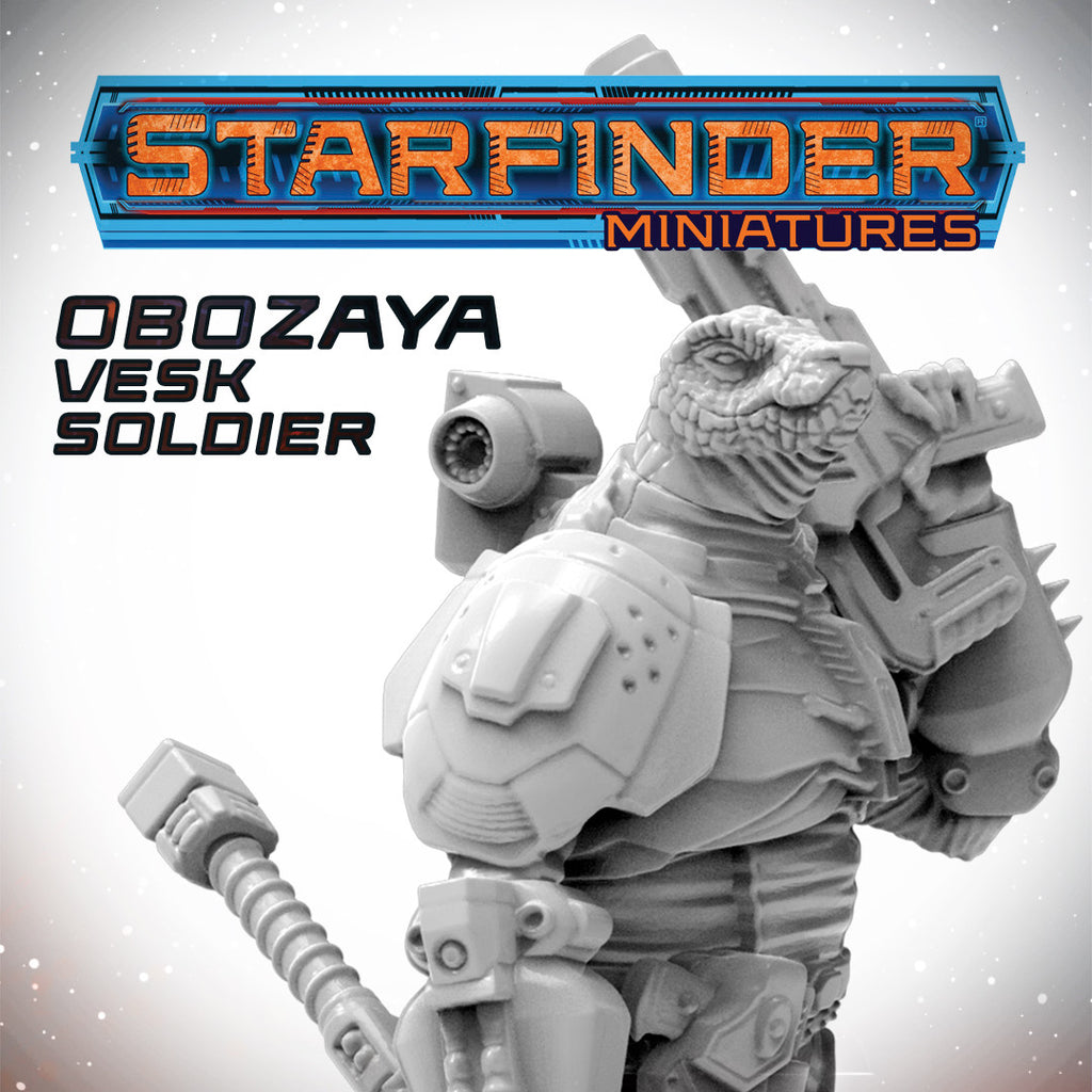 Archon Studio Starfinder Obozaya Vesk Soldier