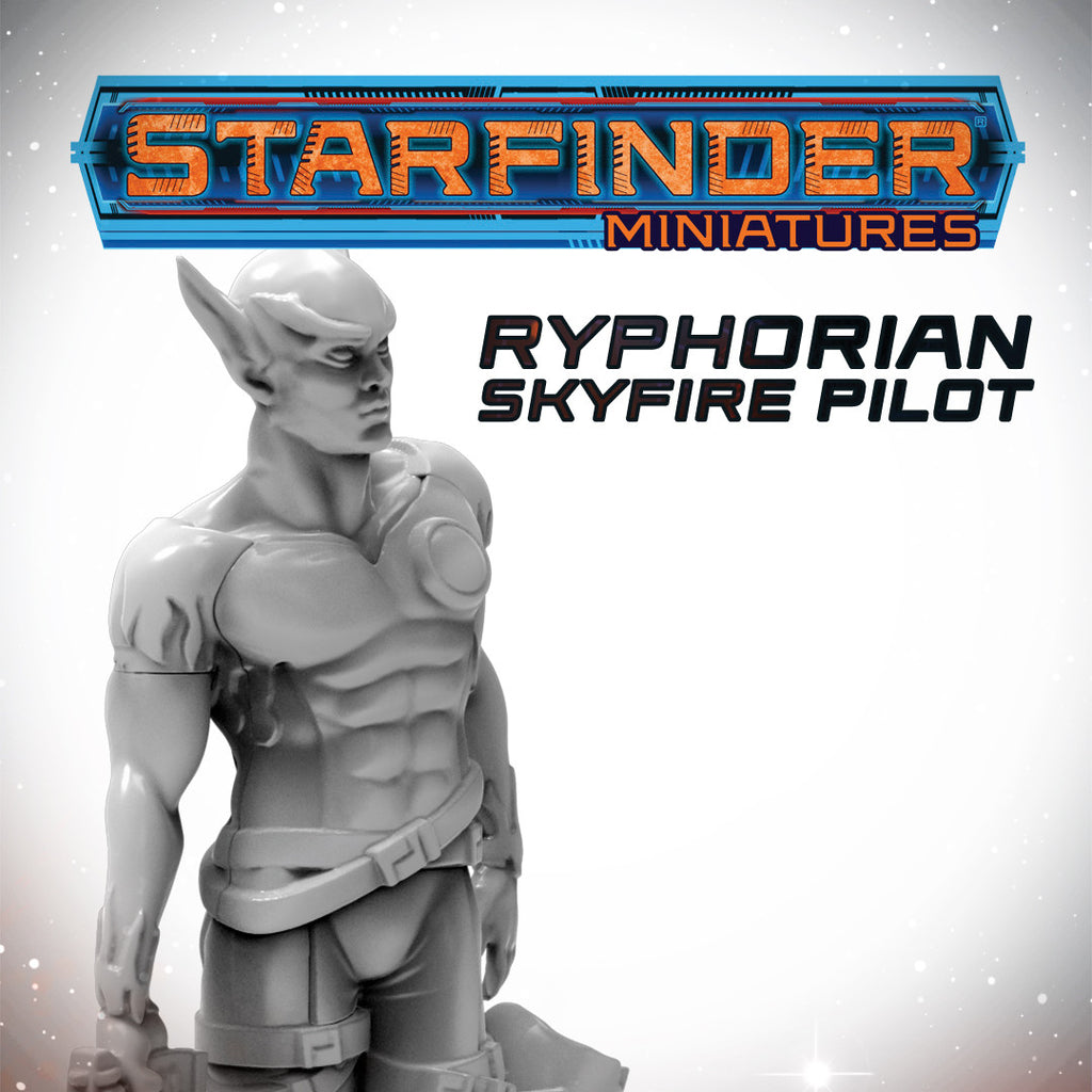 Archon Studio Starfinder Ryphorian Skyfire Pilot
