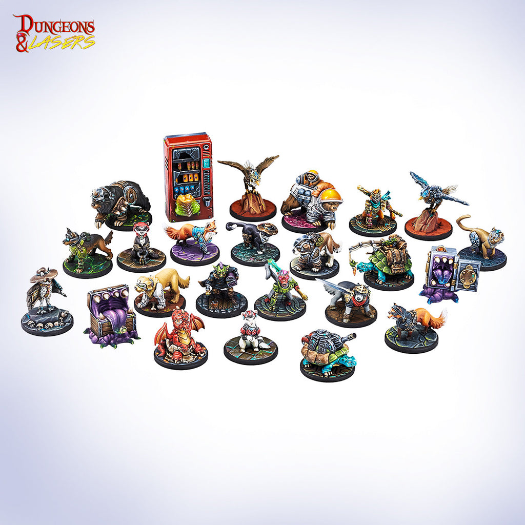 Archon Studio Dungeons and Lasers Animal Companions