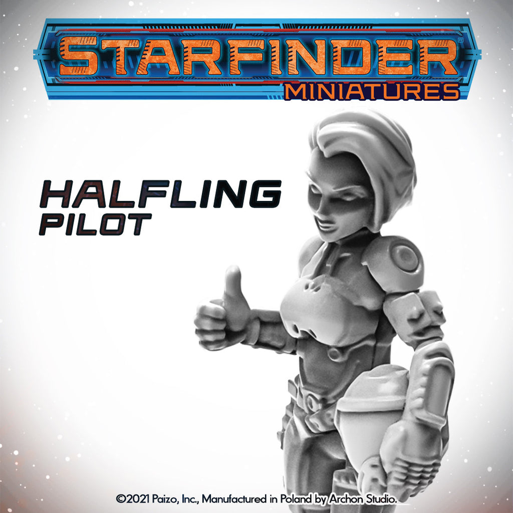 Archon Studio Starfinder Halfling Pilot