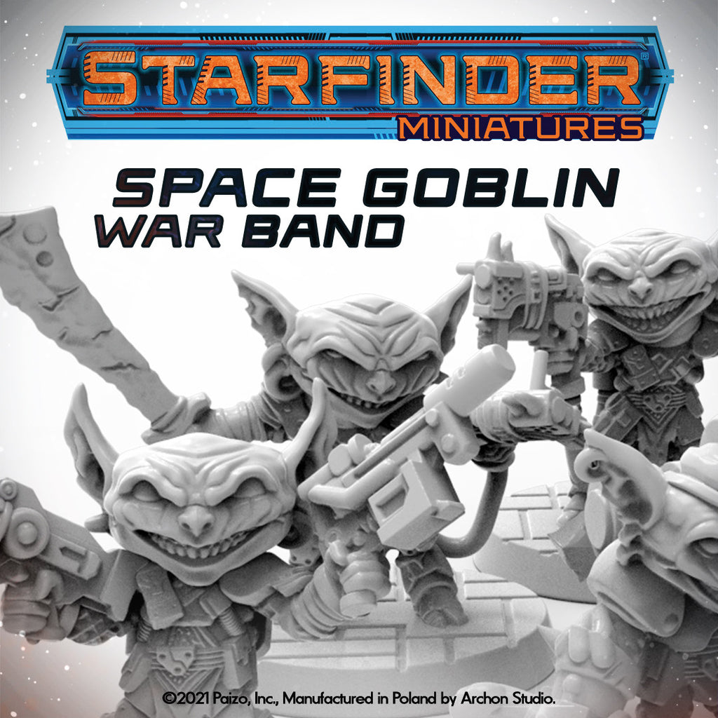 Archon Studio Starfinder Space Goblin War Band