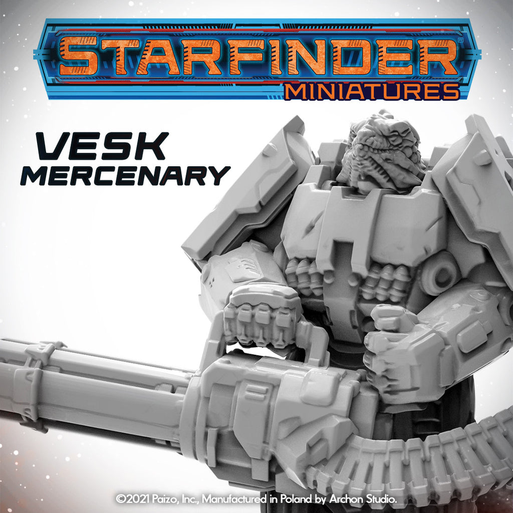 Archon Studio Starfinder Vesk Mercenary