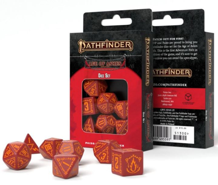 Pathfinder RPG Age Of Ashes Dice Set
