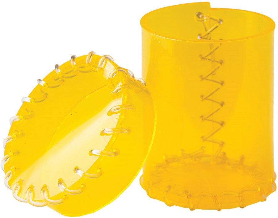 Age of Plastic Dice Cup - Yellow