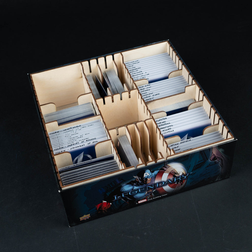 Laserox Inserts - Legendary A Marvel Deck Building Game