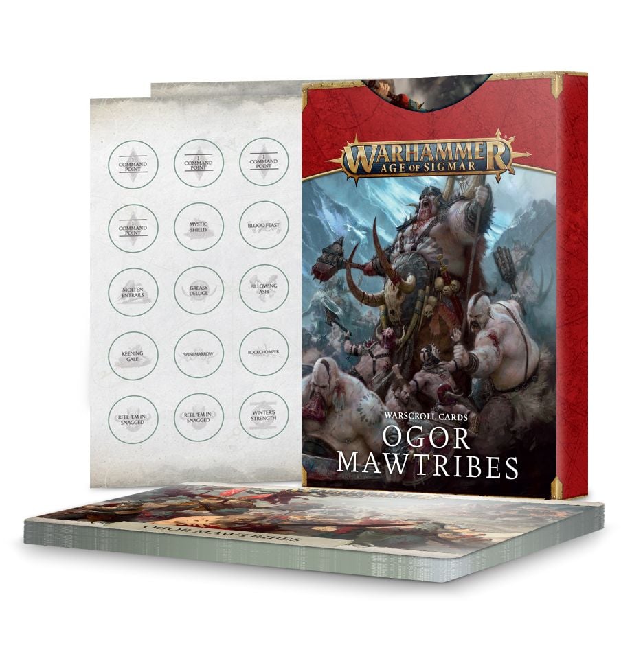 Ogor Mawtribes: Warscroll Cards