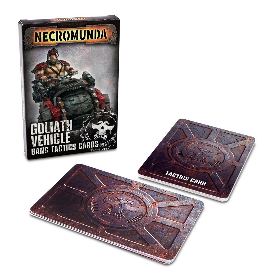 Necromunda: Goliath Vehicle Gang Tactics Cards