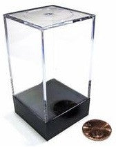 Plastic Figure Display Box - Medium Tall (2½" x 1½"x 1½")