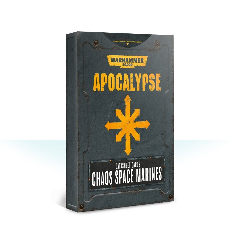 Apocalypse Datasheets: Chaos Space Marines