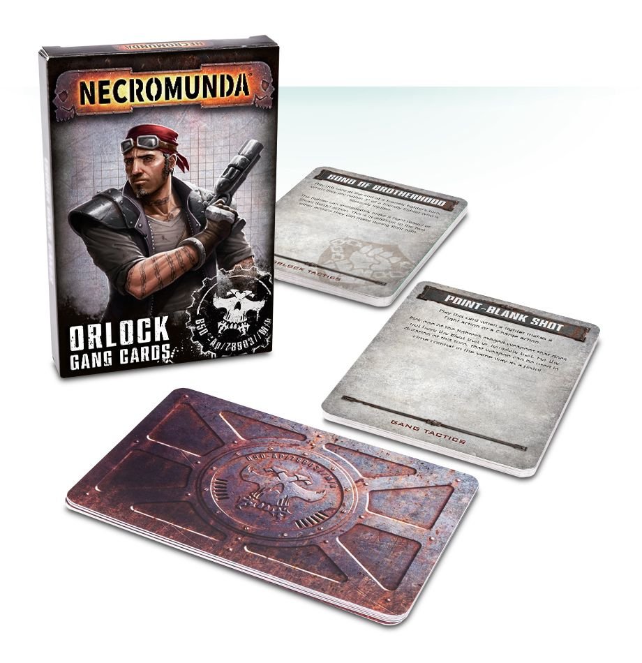 Necromunda: Orlock Gang Tactics Cards