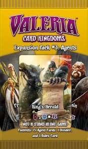 Valeria Card Kingdoms Expansion Pack 3 Agents