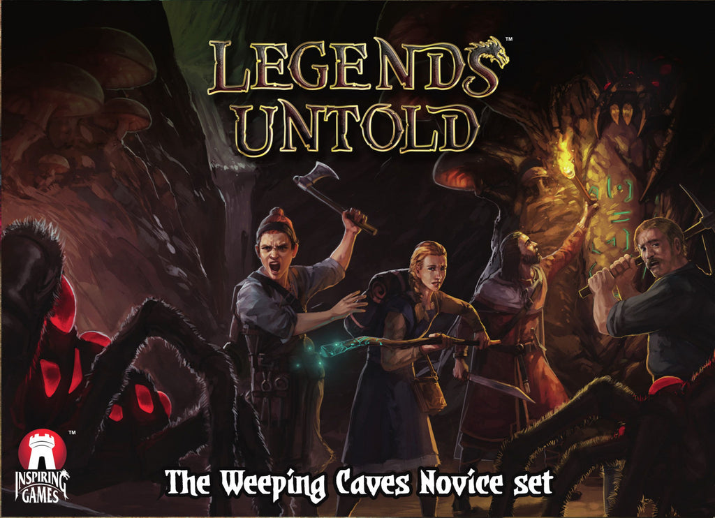 Legends Untold the Weeping Caves Novice Set