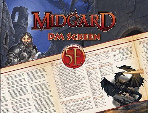 Kobold Press Midgard DM Screen for 5th Edition