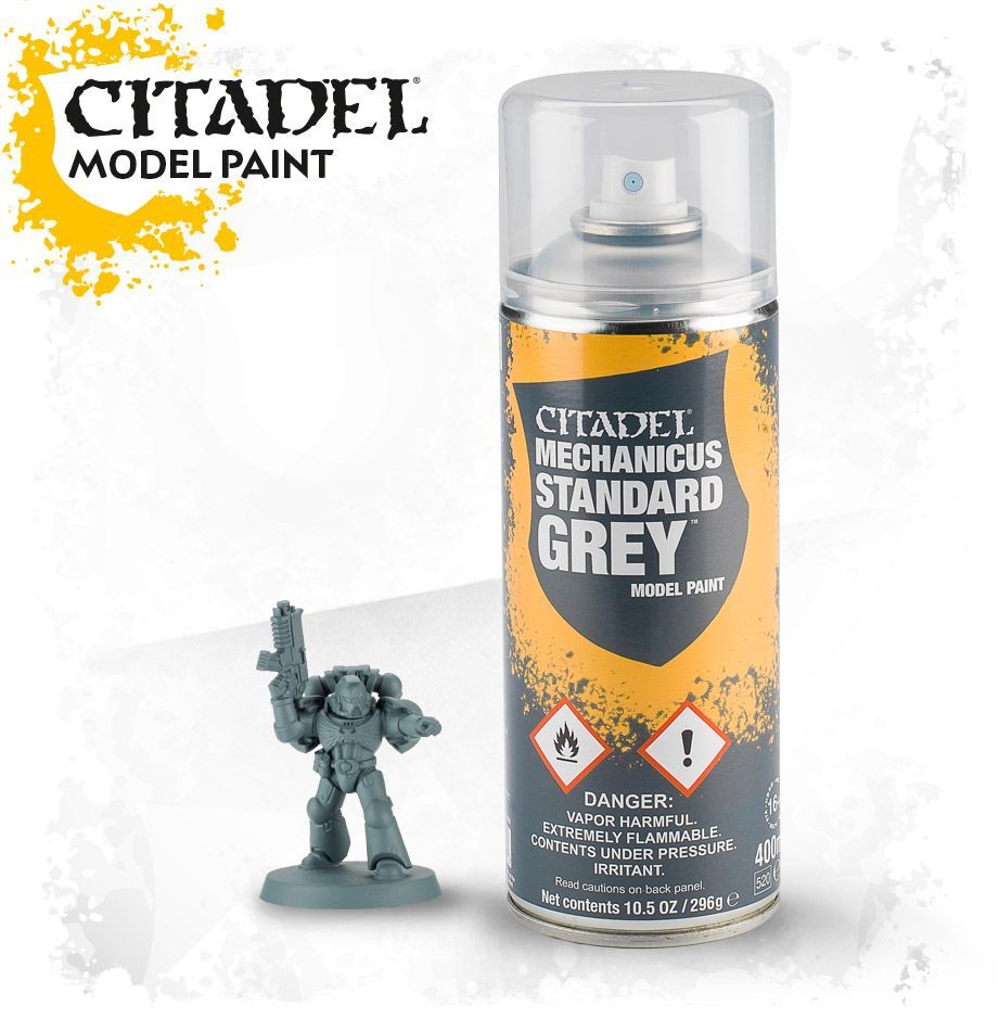 Citadel Spray Paint: Mechanicus Grey