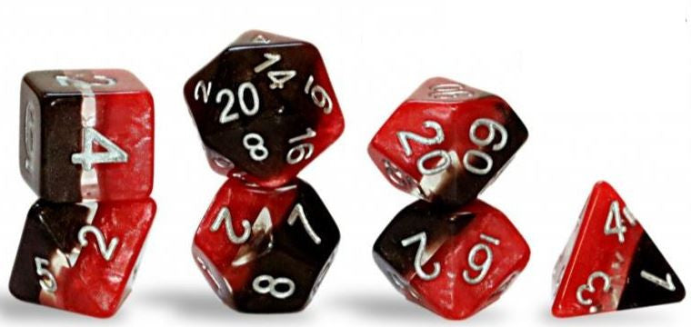 Supernova Dice - Magma 7 Dice Polyhedral Set