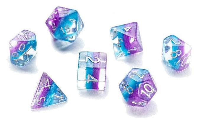 Eclipse Dice - Aqyerple (Set of 7 Polyhedral Dice)