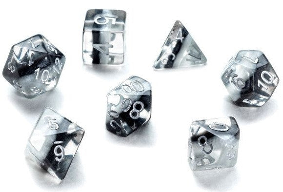 Eclipse Dice - Luna (Set of 7 Polyhedral Dice)