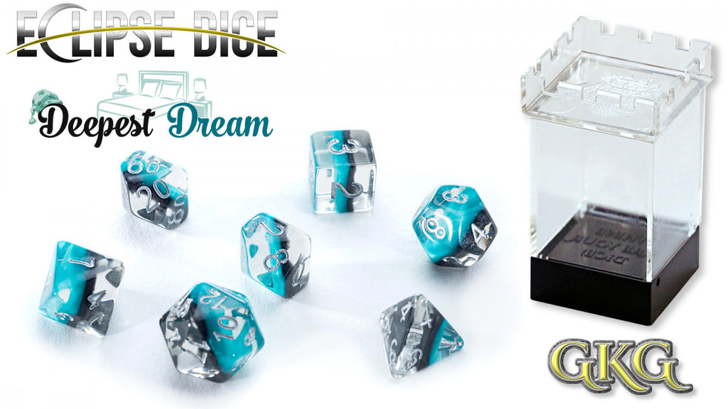 Eclipse Dice - Deepest Dream (Set of 7 Polyhedral Dice)