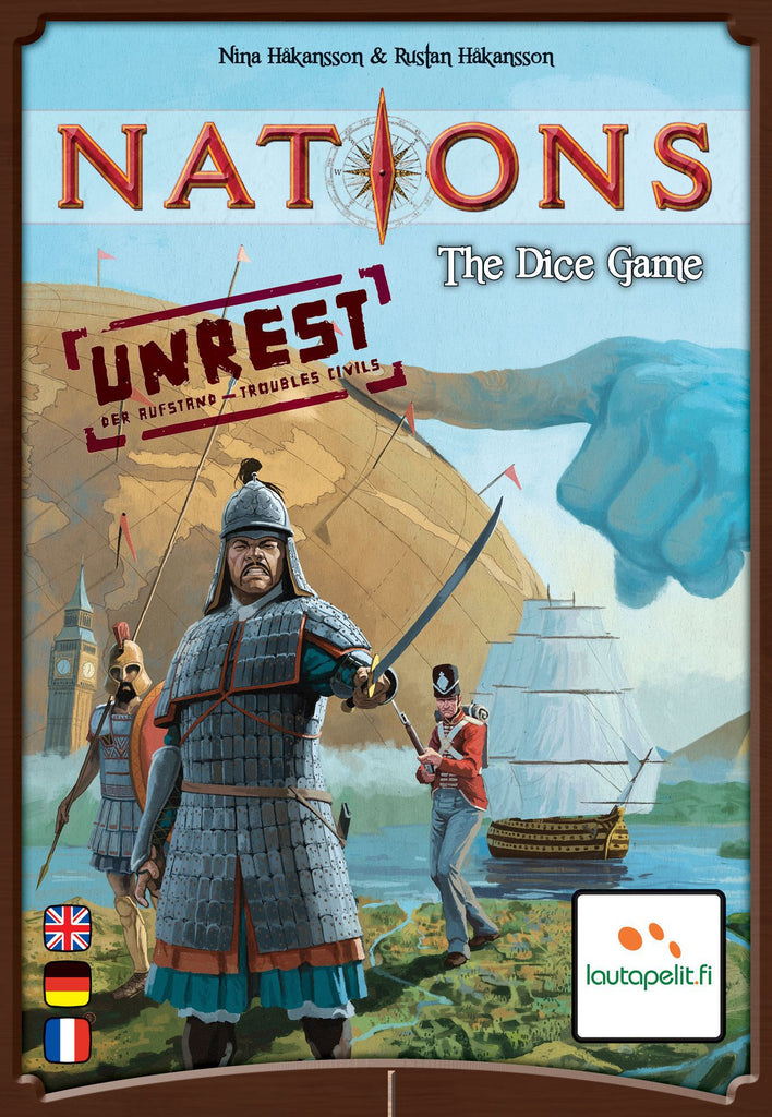 Nations the Dice Game Unrest Expansion