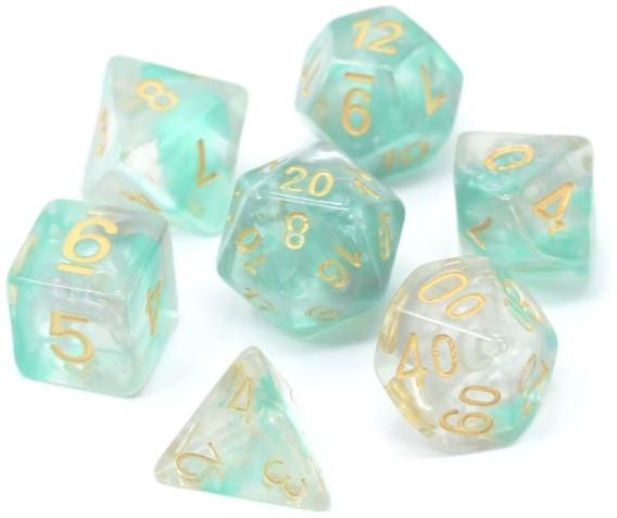 Die Hard Dice Polymer RPG Polyhedral Set - Venom Wisp