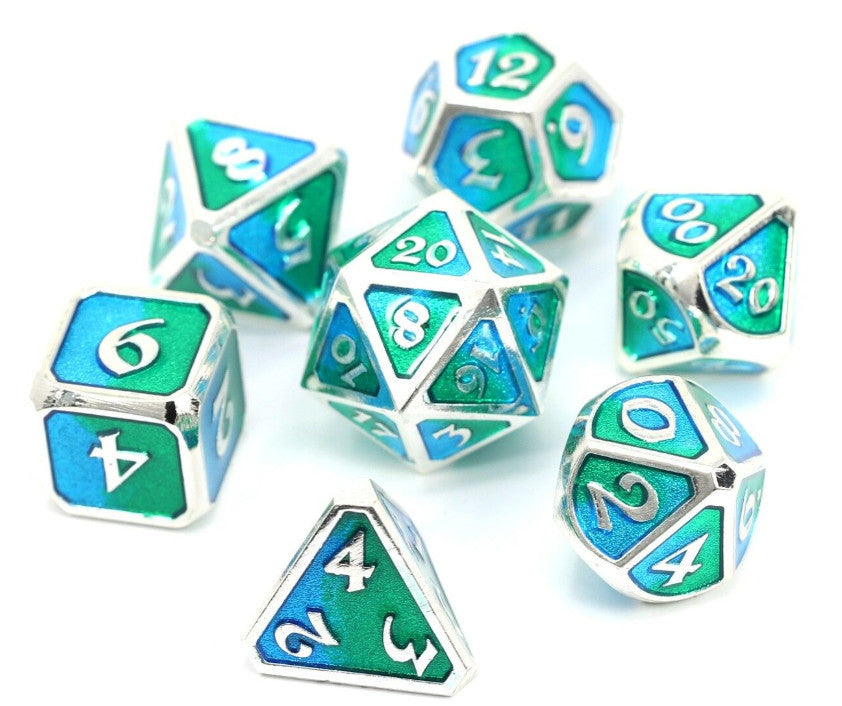 Die Hard Dice Metal Set Polyhedral - Spellbinder Gaia